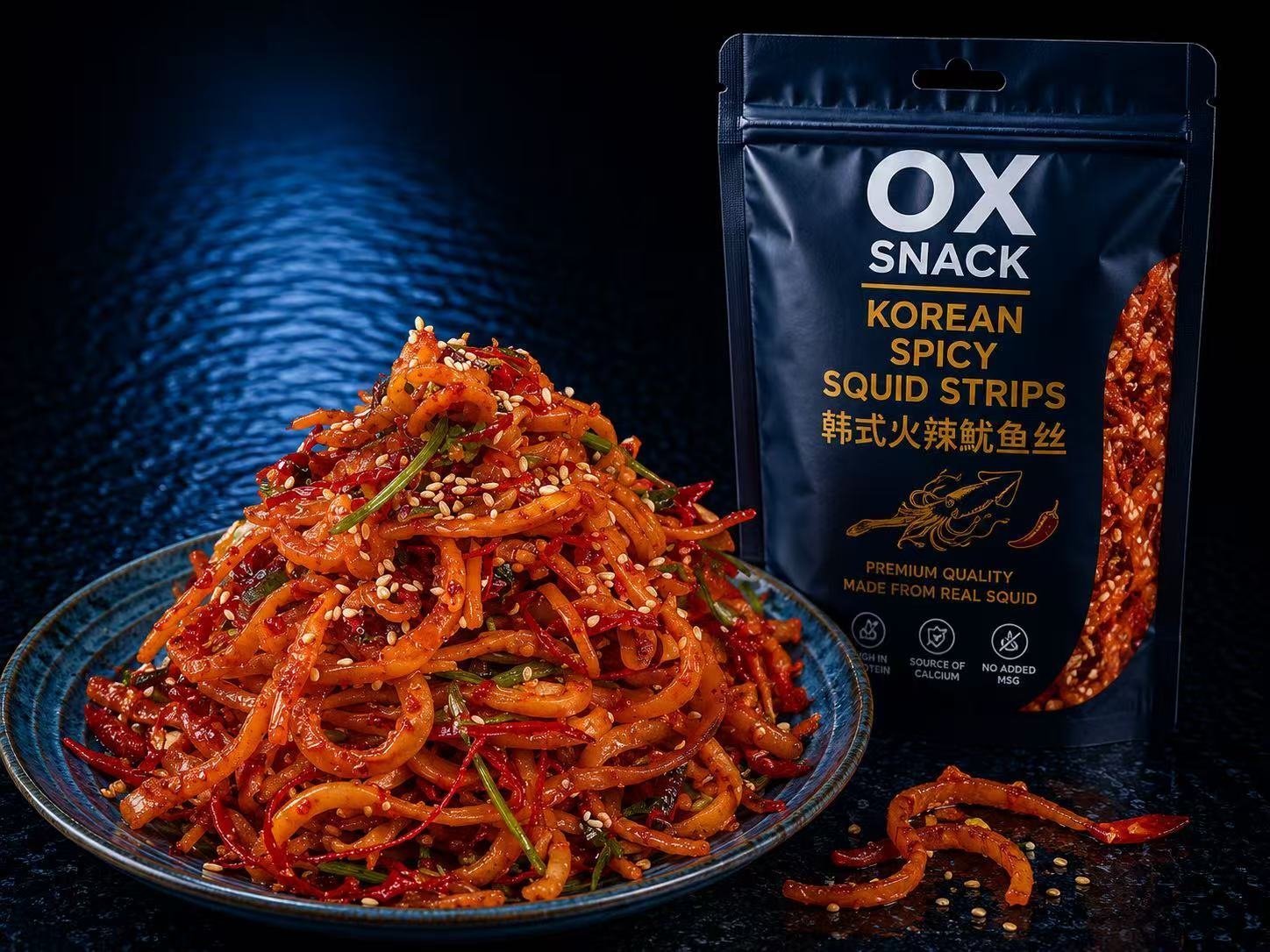 Korean Spicy Squid Strip